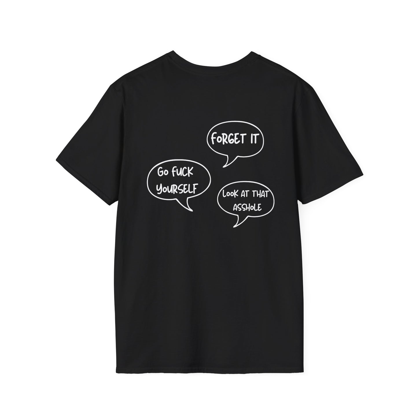 Collection Guess  Asshole - Forget it - Fuck YourSelf (Front & Back Print)