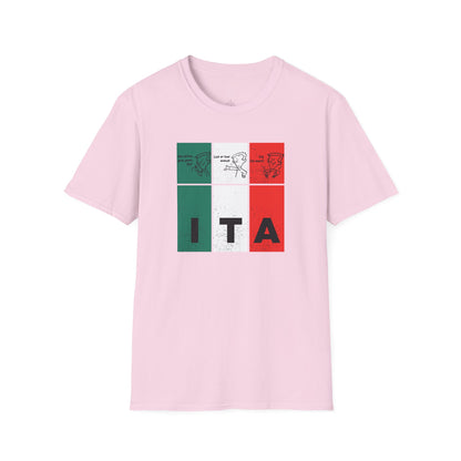 Collection ITA FLAG Shitted - Asshole - Tie"