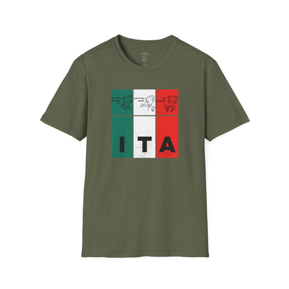 Collection ITA FLAG Shitted - Asshole - Tie"