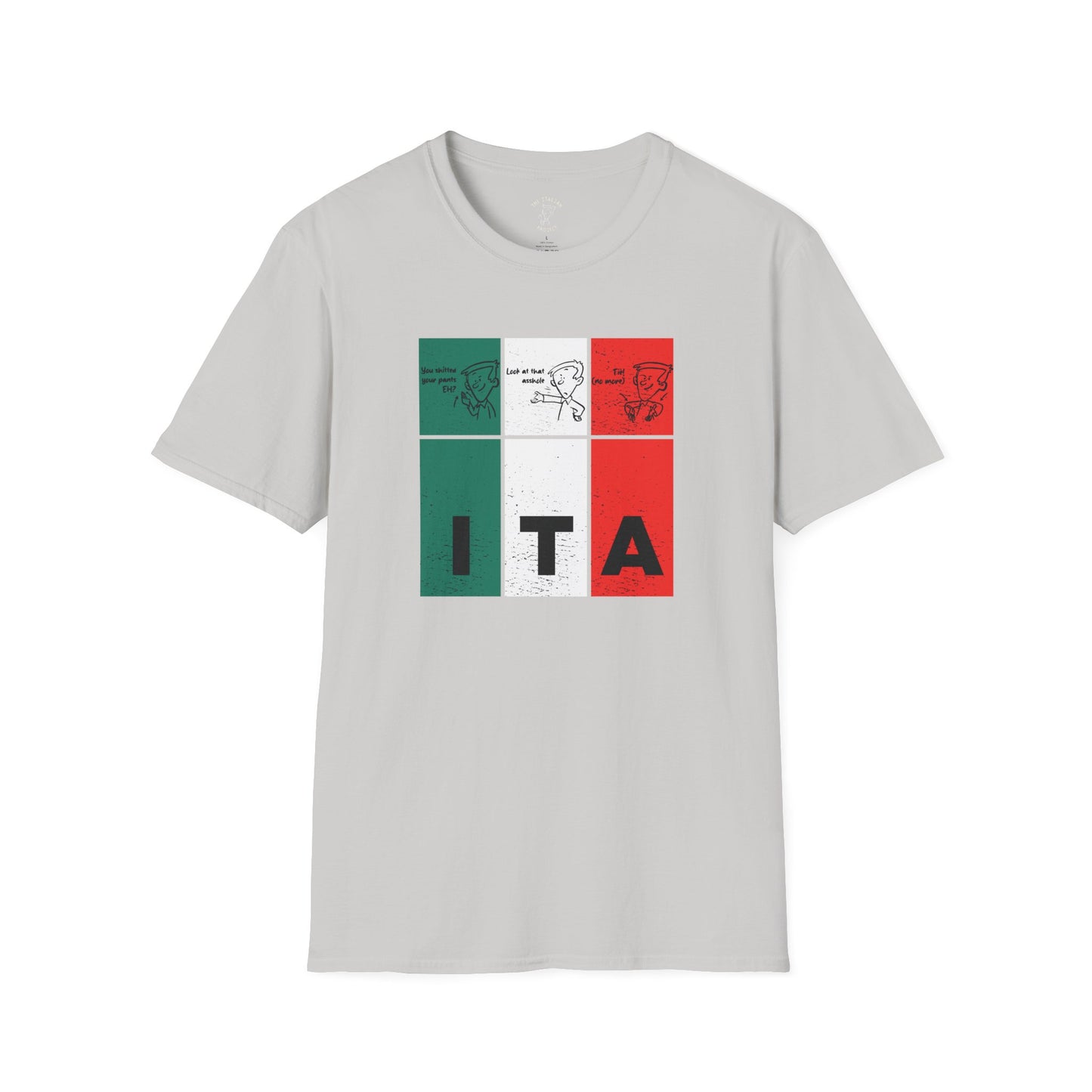 Collection ITA FLAG Shitted - Asshole - Tie"