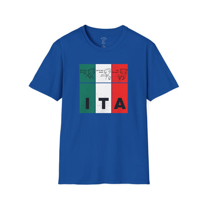 Collection ITA FLAG Shitted - Asshole - Tie"